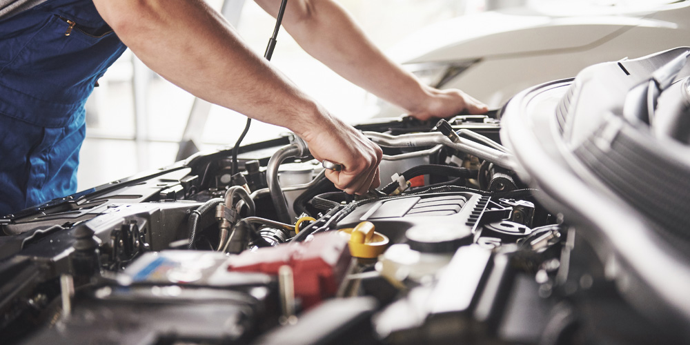 Servicing Vehicle